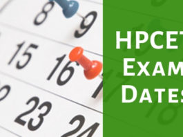 HPCET 2019 Exam Dates
