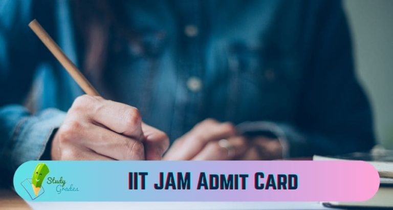 IIT JAM Admit Card 2023