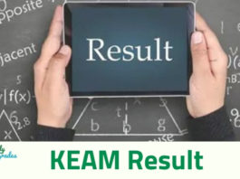 KEAM Result 2019