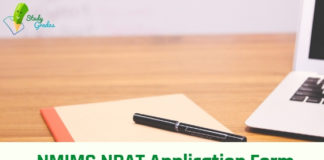 NMIMS NPAT Application Form 2019