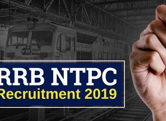 RRB NTPC Recruitment 2019