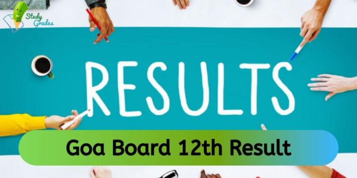 Goa Board 12th Result 2020