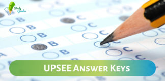 upsee 2019 answer keys