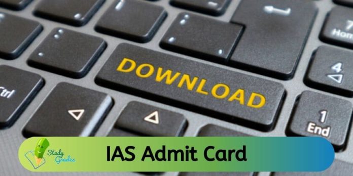 IAS Admit CArd 2020