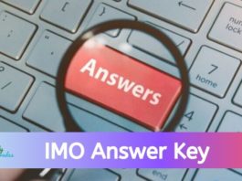 IMO Answer Key 2023