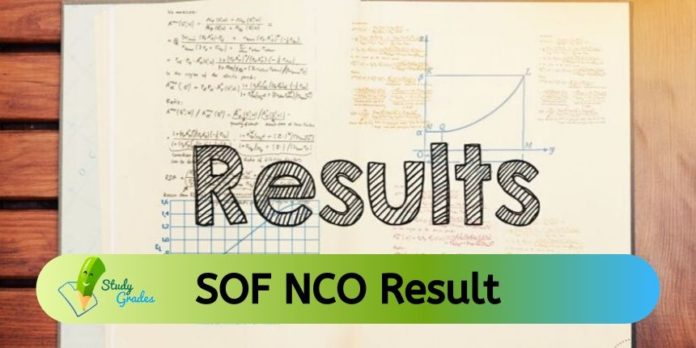SOF NCO Result 2023