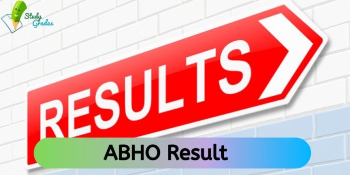 ABHO Result 2022