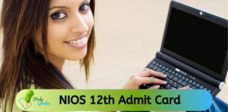 NIOS 12th Admit Card 2022