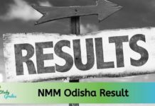 NMMS Odisha Result 2022