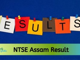 NTSE Assam Result 2020