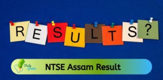 NTSE Assam Result 2020