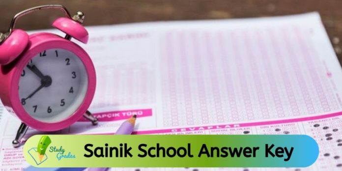 Sainik School Answer Key 2020