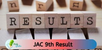 JAC 9th Result 2024