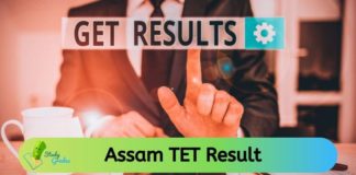 Assam TET Result 2020