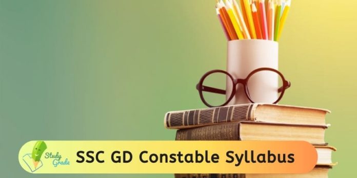 SSC GD Constable Syllabus 2024