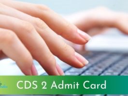 CDS 2 admit card 2021