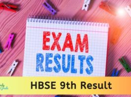 HBSE 9th Result 2024