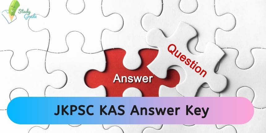 JKPSC KAS Answer Key 2020
