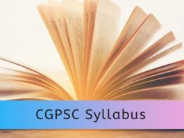 CGPSC-Syllabus-2020