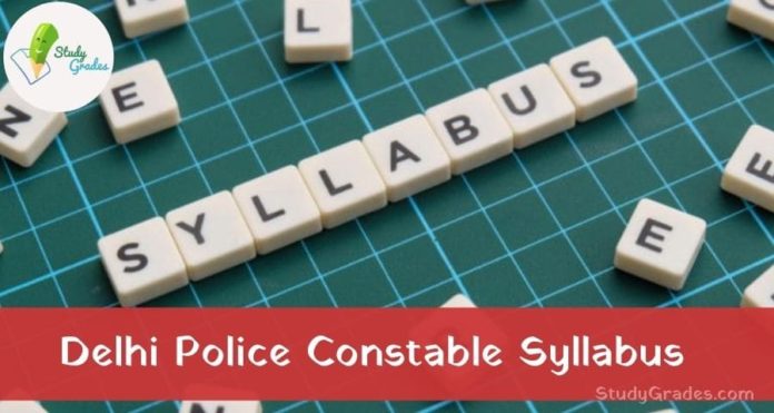 Delhi Police Constable Syllabus 2024