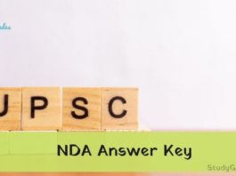 NDA Answer Key 2024