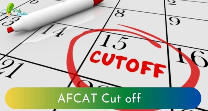 AFCAT Cut off 2022