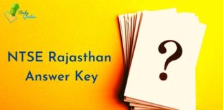 NTSE Rajasthan Answer Key 2021