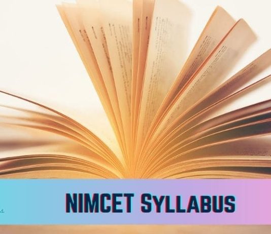 NIMCET Syllabus 2024