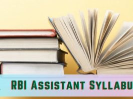 rbi assistant syllabus 2022