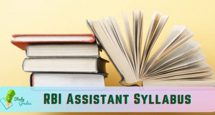 rbi assistant syllabus 2022
