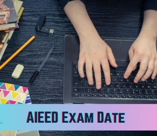 AIEED Exam Date 2022