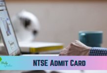 NTSE Admit Card 2022