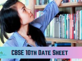 CBSE 10th Date Sheet 2023
