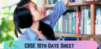 CBSE 10th Date Sheet 2023