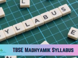 TBSE Madhyamik syllabus 2021