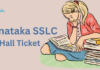Karnataka SSLC Hall Ticket 2025