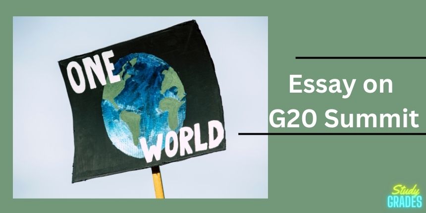 essay on g20 summit 1000 words