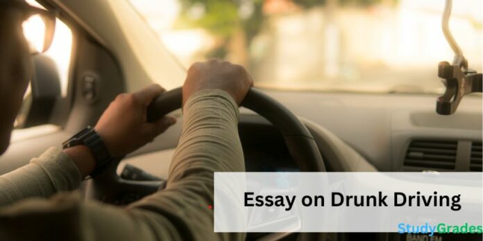 Essay on Drunk Driving