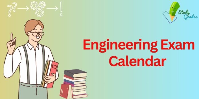 Engineering Entrance Exam Calendar