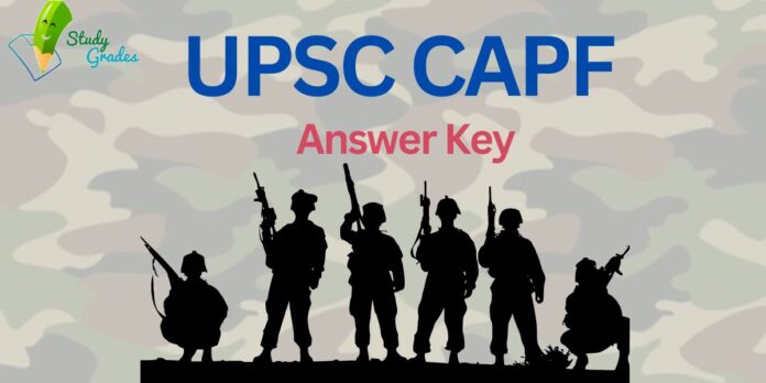 CAPF Answer Key 2024