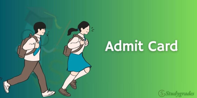 Admit CArd 2026