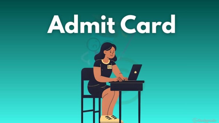 Admit card 2026