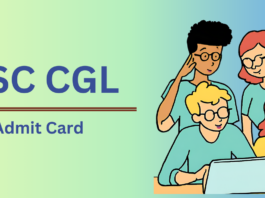 JSSC CGL Admit CArd