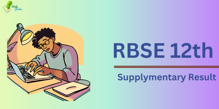 RBSE 12th supplementary result 2024