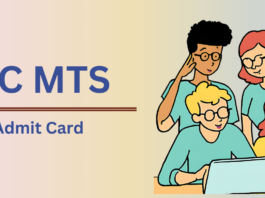 SSC MTS Admit Card 2024