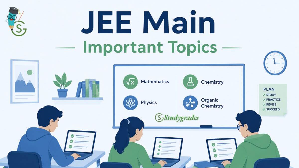 JEE main 2027 Important Topics